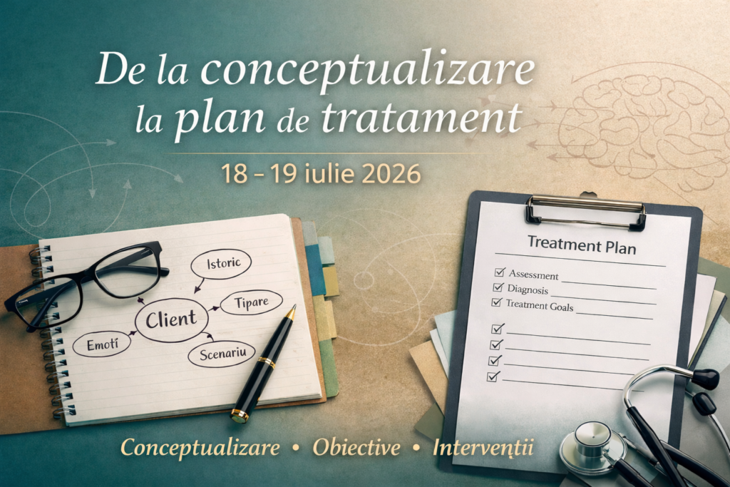 De la conceptualizare la plan de tratament, online